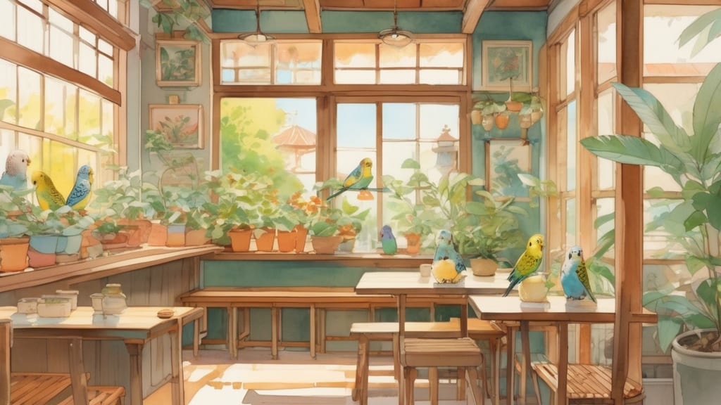Tea Room Victorian Rose - Bird Cafe Cafe in Hakodate, Japan