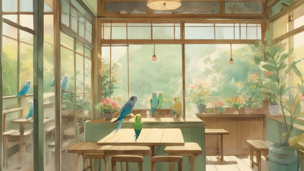 Moff animal cafe AEON MALL Natori - Bird Cafe Cafe in Natori, Japan