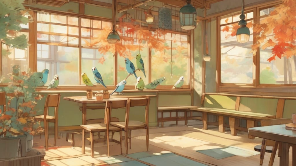 とりカフェ Bird cage - Bird Cafe Cafe in Ikoma, Japan
