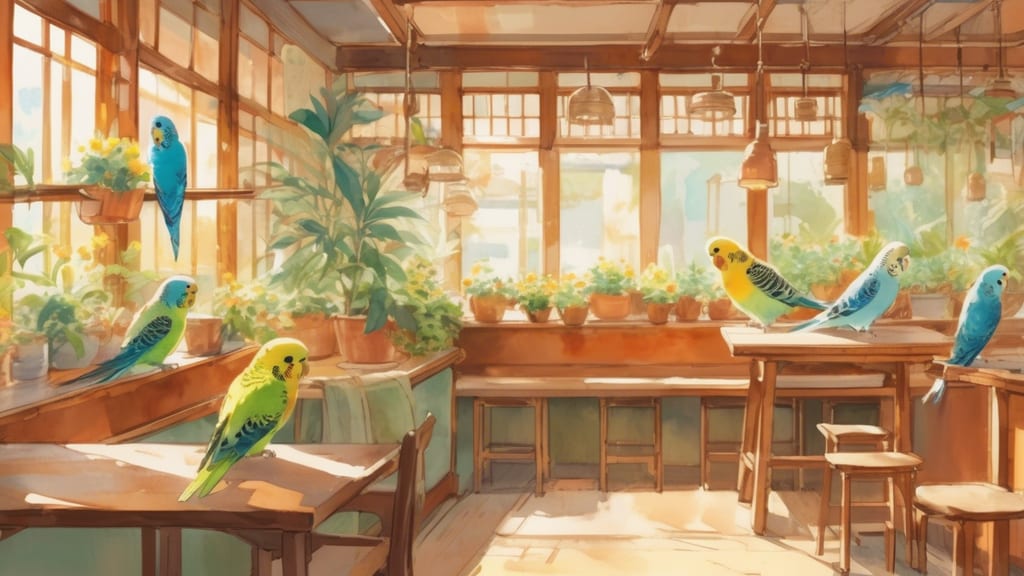 CAFE The Lucky Boots - Bird Cafe Cafe in Kushiro, Japan