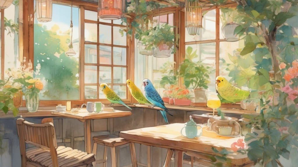 Nakamura Tokichi Byodo - Bird Cafe Cafe in Uji, Japan