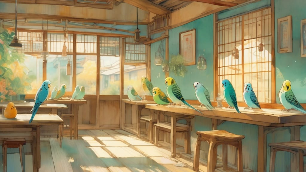 Kotori Cafe - Bird Cafe Cafe in Beppu, Japan