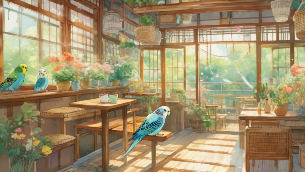 ドックカフェ雑貨ショウユヤ - Bird Cafe Cafe in Shibukawa, Japan