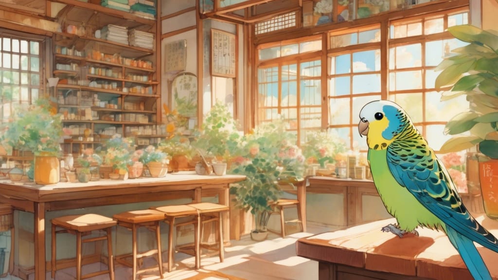 Izumiya Cafe - Bird Cafe Cafe in Shiojiri, Japan