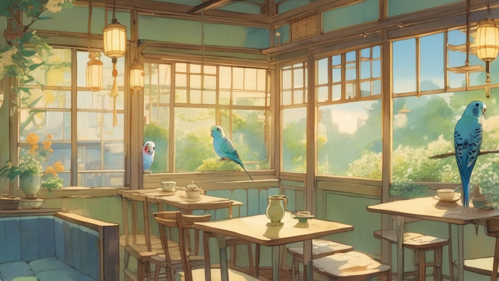 Kuro - Bird Cafe Cafe in Sakaiminato, Japan