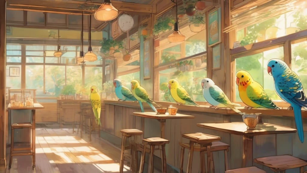 Cha - Bird Cafe Cafe in Matsumoto, Japan