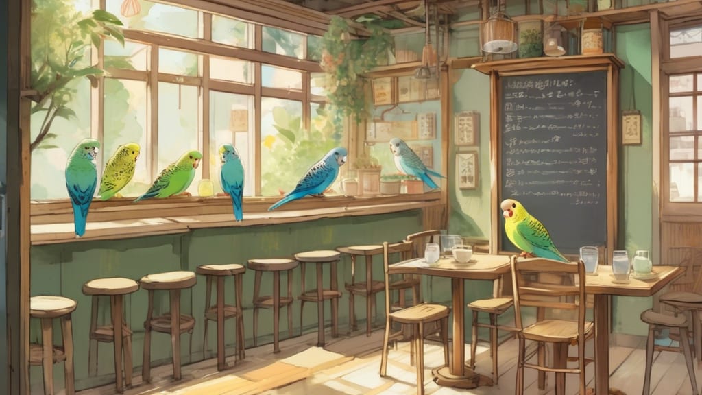 Hachidori - Bird Cafe Cafe in Hiroshima, Japan