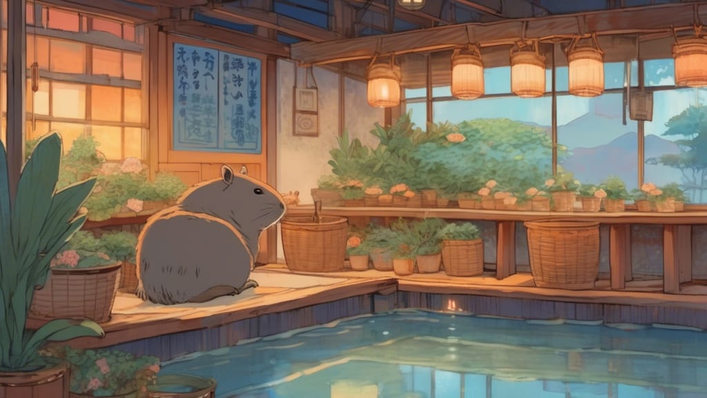 cafe capyba ASAKUSA （capybara cafe） - Capybara Cafe Cafe in Taito City, Japan