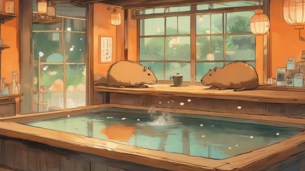 Animeal - Capybara Cafe Cafe in Minato City, Japan