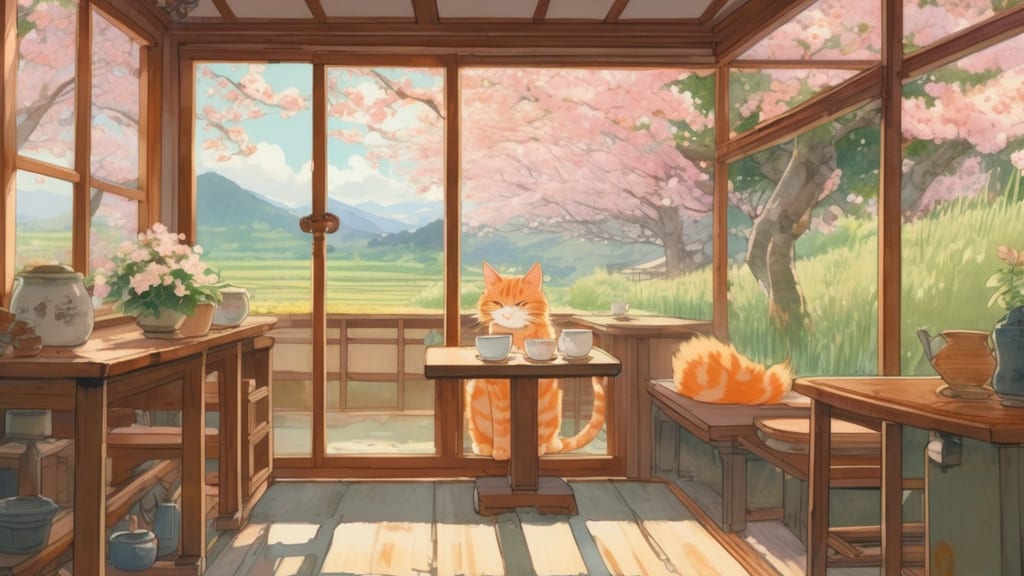 toneko - Cat Cafe Cafe in Sumoto, Japan