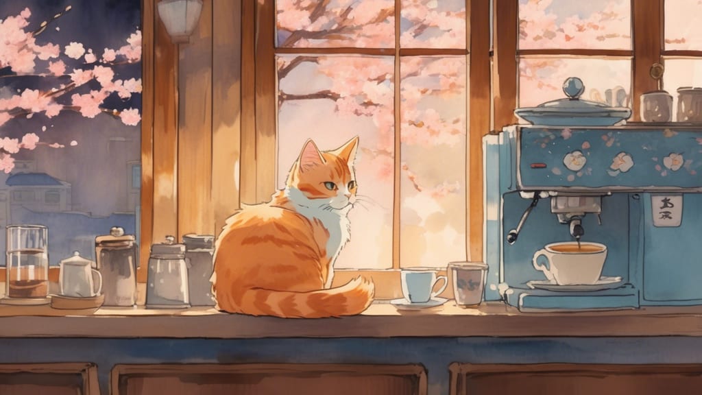 Animallife Nekomaru Cafe - Cat Cafe Cafe in Ube, Japan