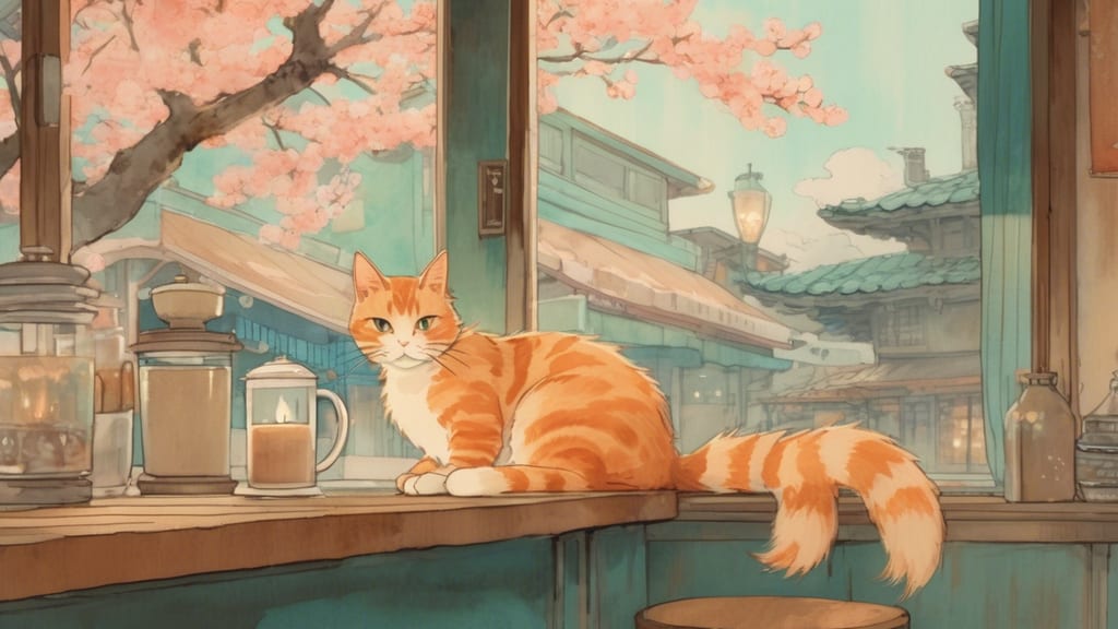 猫＆カフェ喜左エ門 - Cat Cafe Cafe in Niigata, Japan