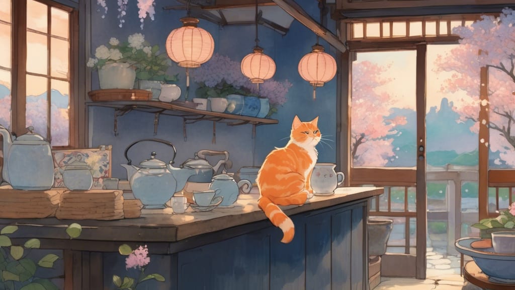 Kissa Dambowl - Cat Cafe Cafe in Kanoashi District, Japan