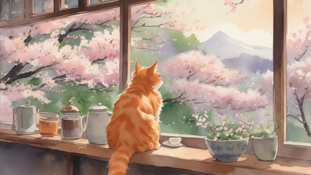 Yonzudo Tei - Cat Cafe Cafe in Morioka, Japan