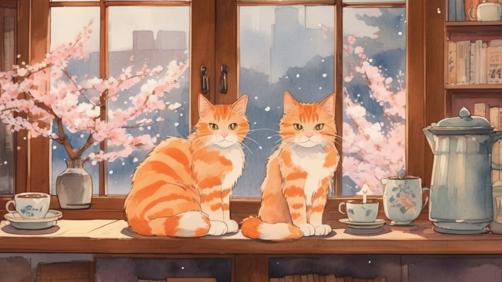 ラホウジュ - Cat Cafe Cafe in Tamba-Sasayama, Japan