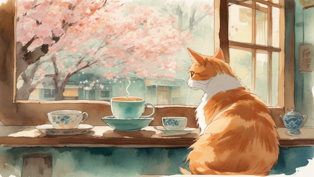 Caffe Punto - Cat Cafe Cafe in Akashi, Japan