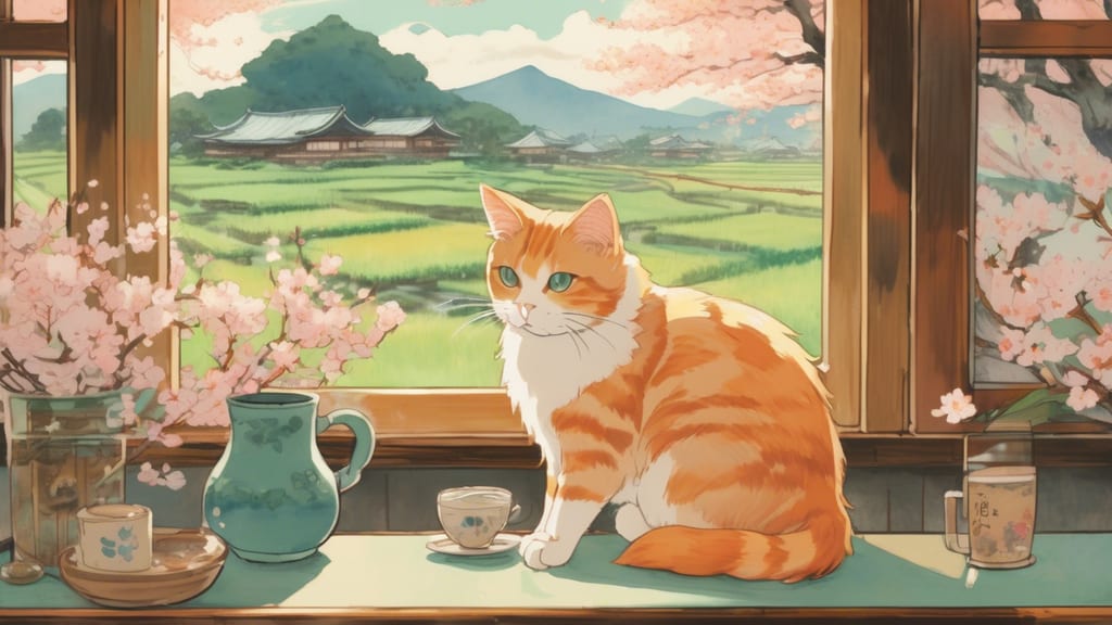 Cat Cafe Catch - Cat Cafe Cafe in Nobutoki, Japan