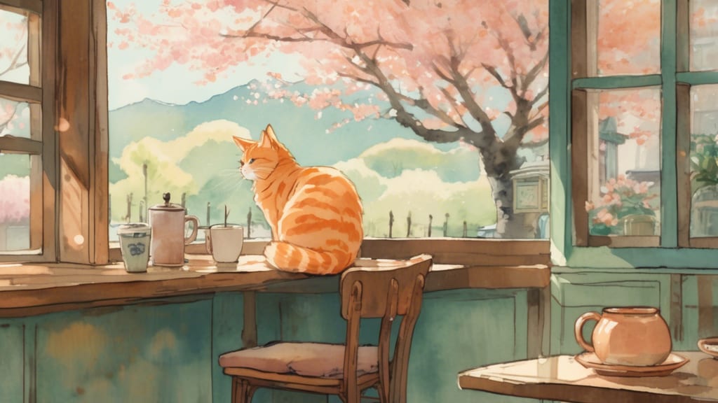 Cat Cafe Nyanny - Cat Cafe Cafe in Kobe, Japan