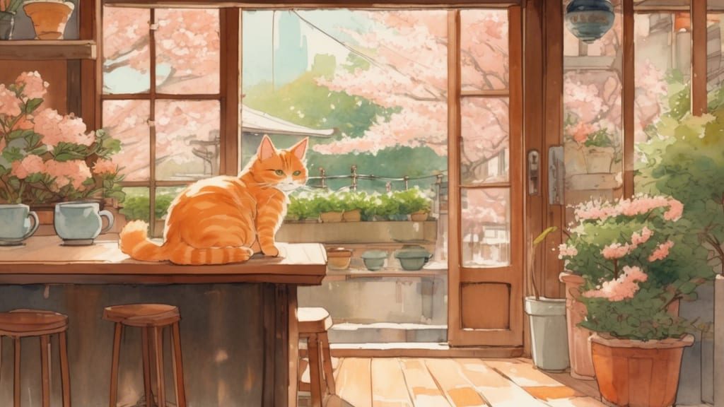 保護猫カフェくくるの森 - Cat Cafe Cafe in Nishitokyo, Japan