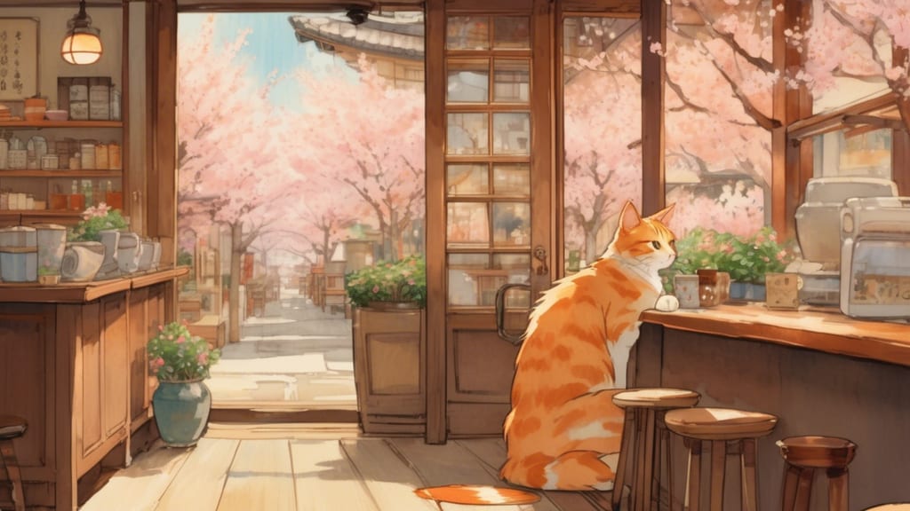 Cat & Coffee - Cat Cafe Cafe in Nagareyama, Japan