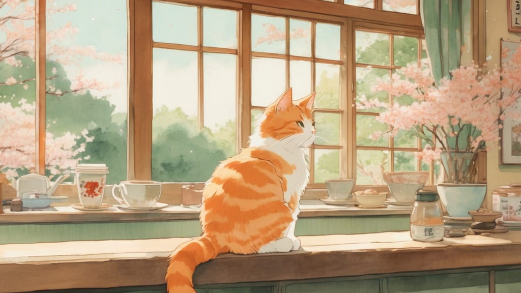 FuFu cats - Cat Cafe Cafe in Kobe, Japan