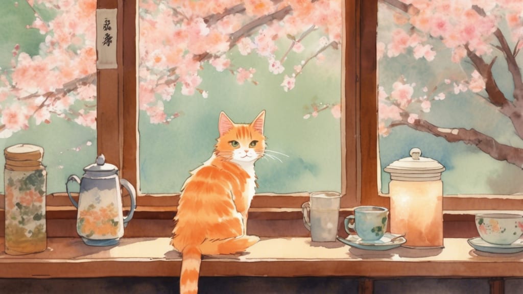 猫がいるカフェ Adagio - Cat Cafe Cafe in Hamamatsu, Japan