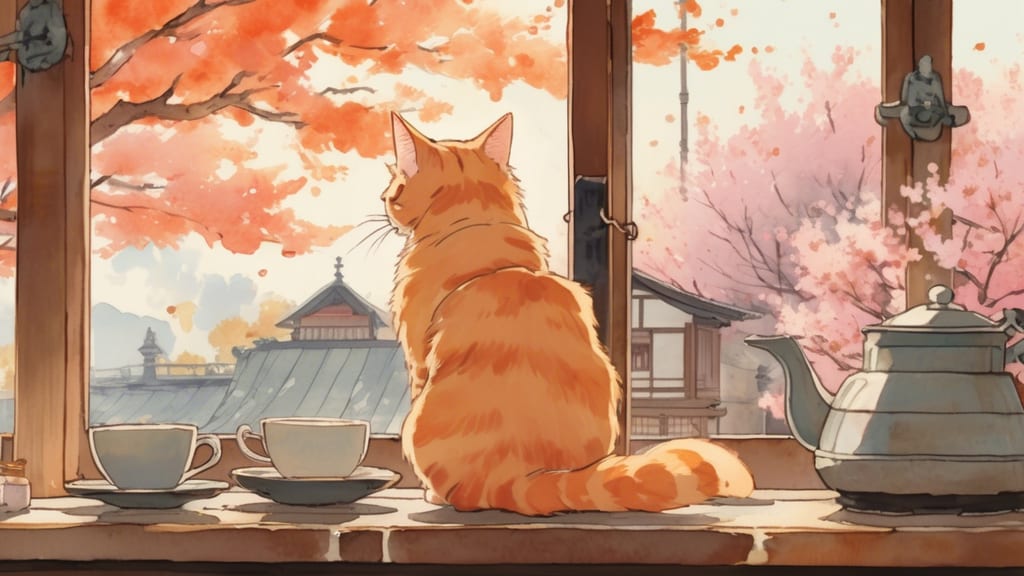 Temari no Ouchi - Cat Cafe Cafe in Musashino, Japan