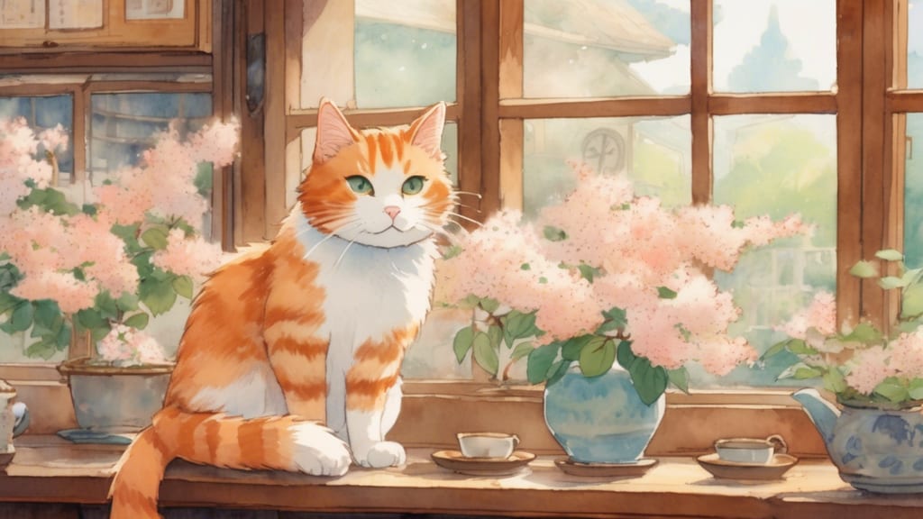 おさんぽカフェ - Cat Cafe Cafe in Sasebo, Japan