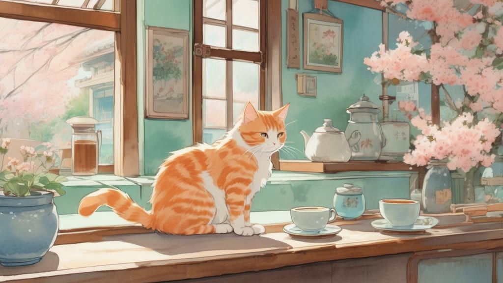 Ucchee's Cafe at Okinawa - Cat Cafe Cafe in Nakagami District, Japan