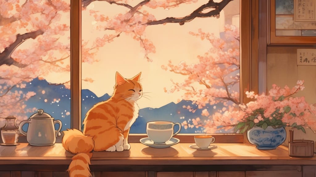 C - Cat Cafe Cafe in Hachinohe, Japan