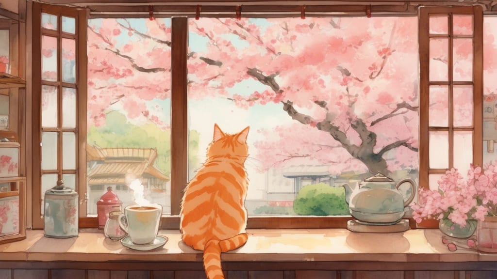 喫茶 猫目堂 - Cat Cafe Cafe in Joetsu, Japan