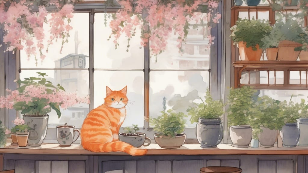 ノマドライフ - Cat Cafe Cafe in Kanazawa, Japan