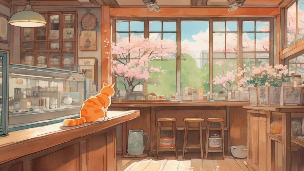 coorikuya - Cat Cafe Cafe in Kikuchi District, Japan