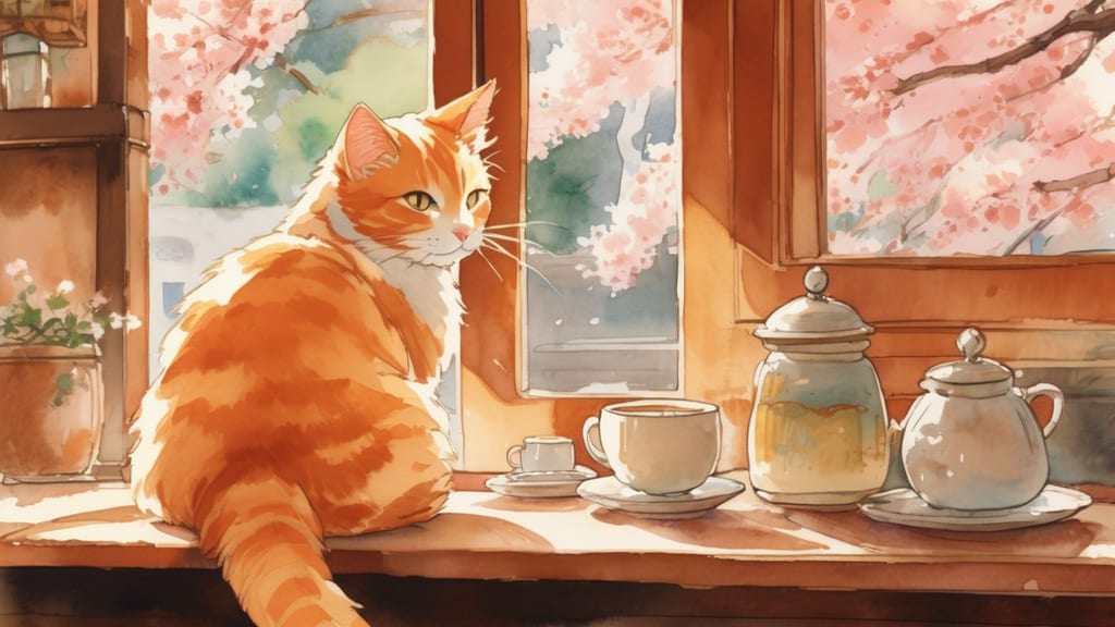 保護猫サロンひかり - Cat Cafe Cafe in Aoshima, Japan