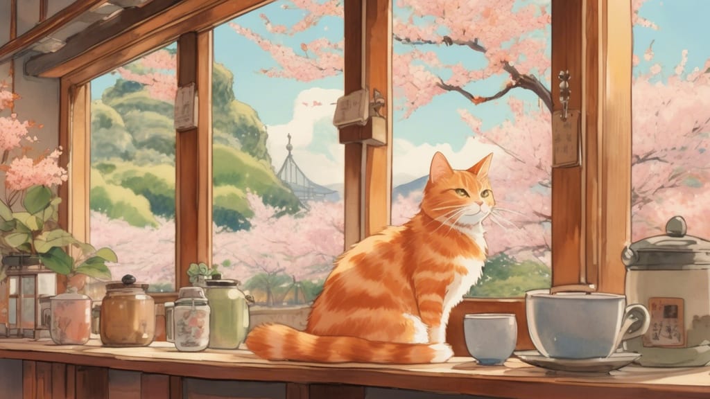 プチカフェ - Cat Cafe Cafe in Tsu, Japan