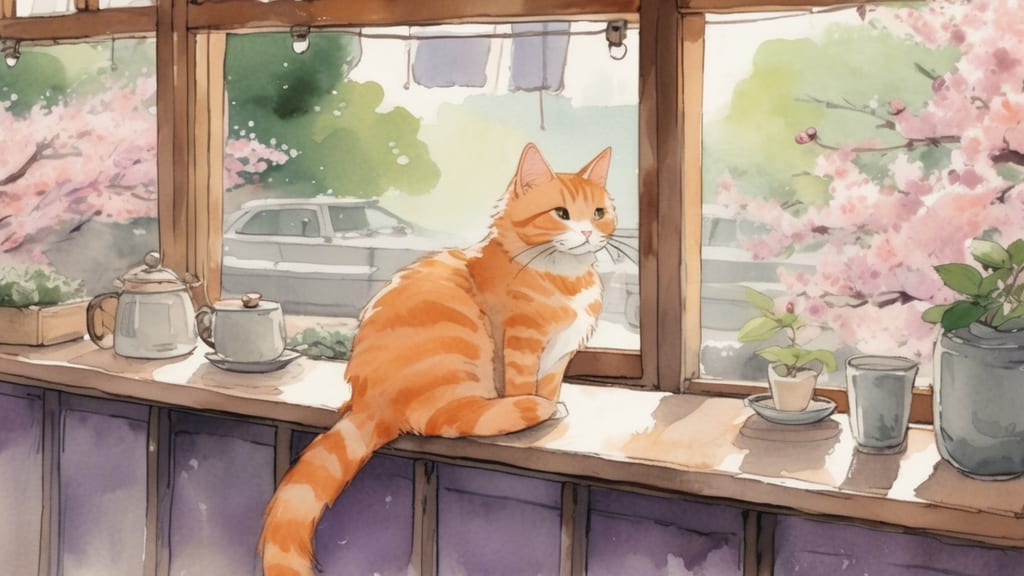 Nekomaruan Kissaten - Cat Cafe Cafe in Nakagami District, Japan