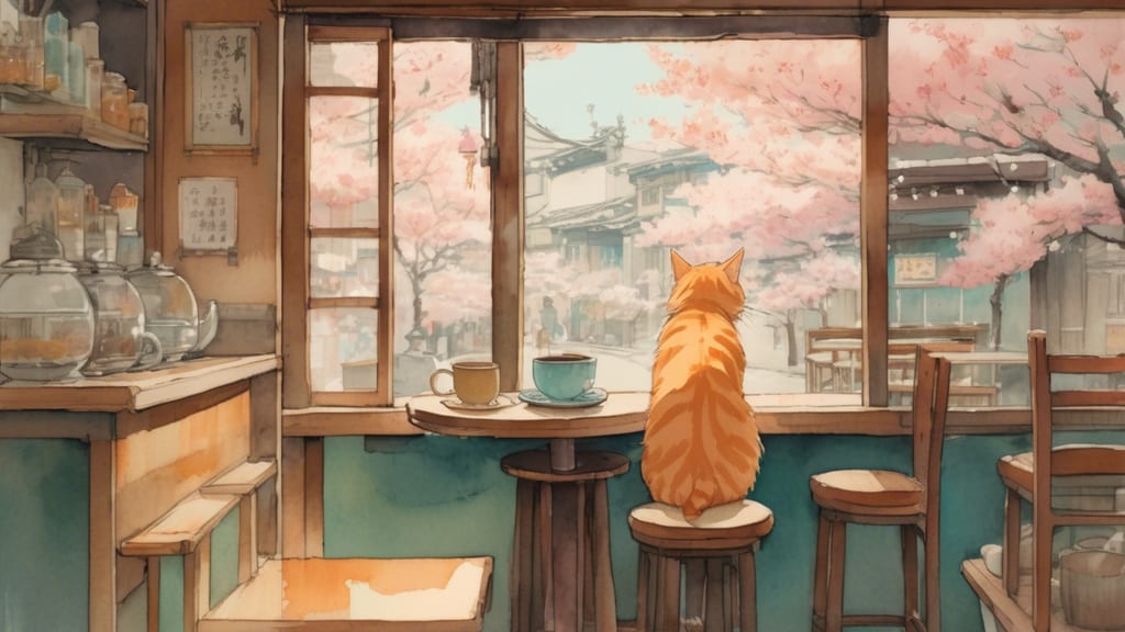 coorikuya - Cat Cafe Cafe in Matsumoto, Japan