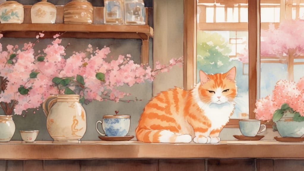 Nekotohon Miaw - Cat Cafe Cafe in Shimonoseki, Japan