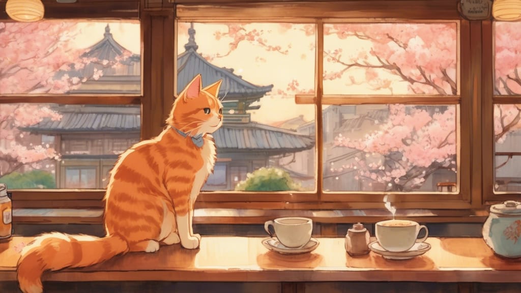 Cat café - Cat Cafe Cafe in Taito City, Japan