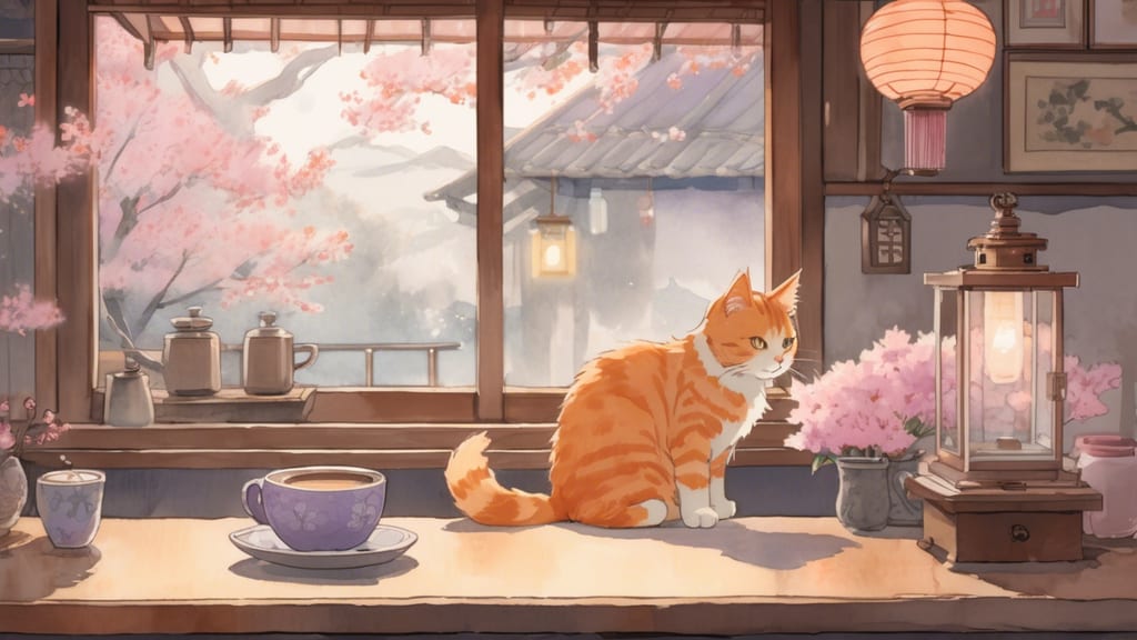 ワンニャンふれあいルーム - Cat Cafe Cafe in Minami-Alps, Japan