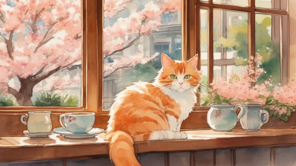 保護猫かふぇ にゃんだ〜らんど - Cat Cafe Cafe in Inazawa, Japan