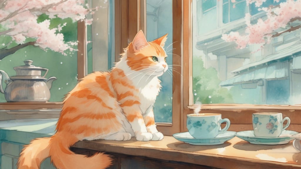 すとれいきゃっつ - Cat Cafe Cafe in Ina, Japan