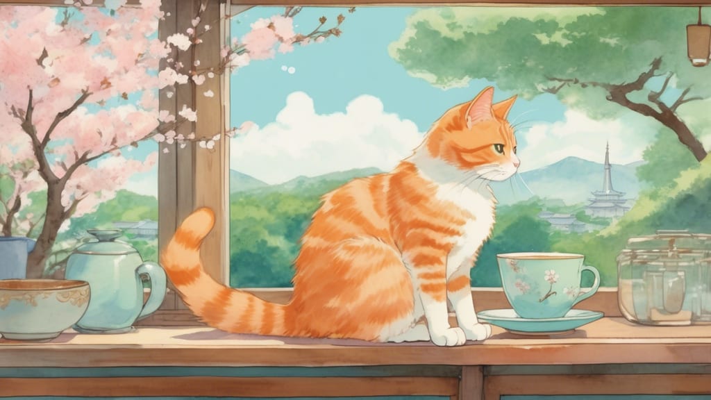 Cat Village - Cat Cafe Cafe in Katsuyama, Japan