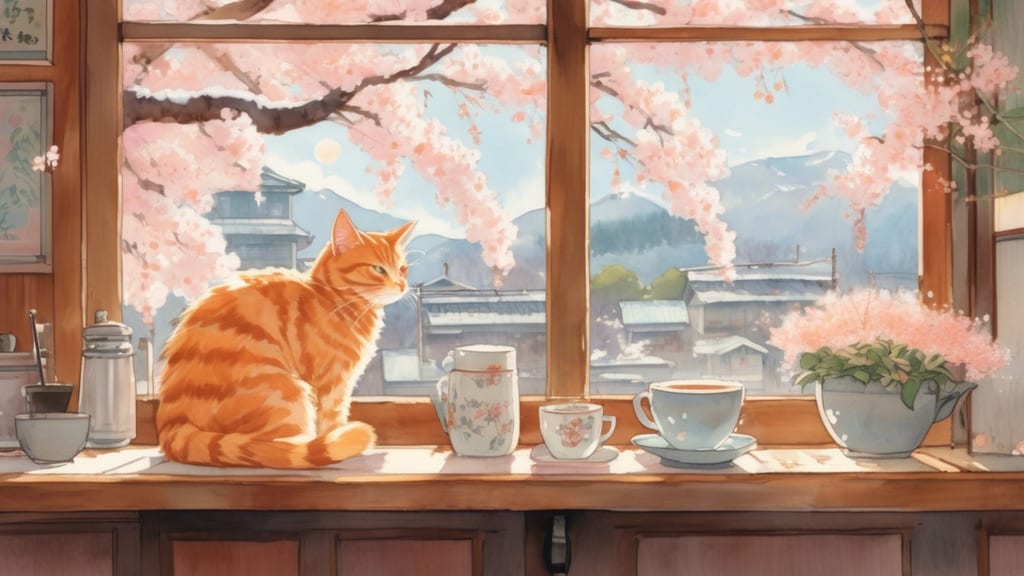Chatto Cafe - Cat Cafe Cafe in Itoigawa, Japan