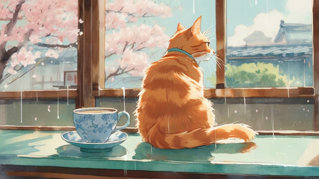 Book&Coffee coyomi - Cat Cafe Cafe in Sumoto, Japan