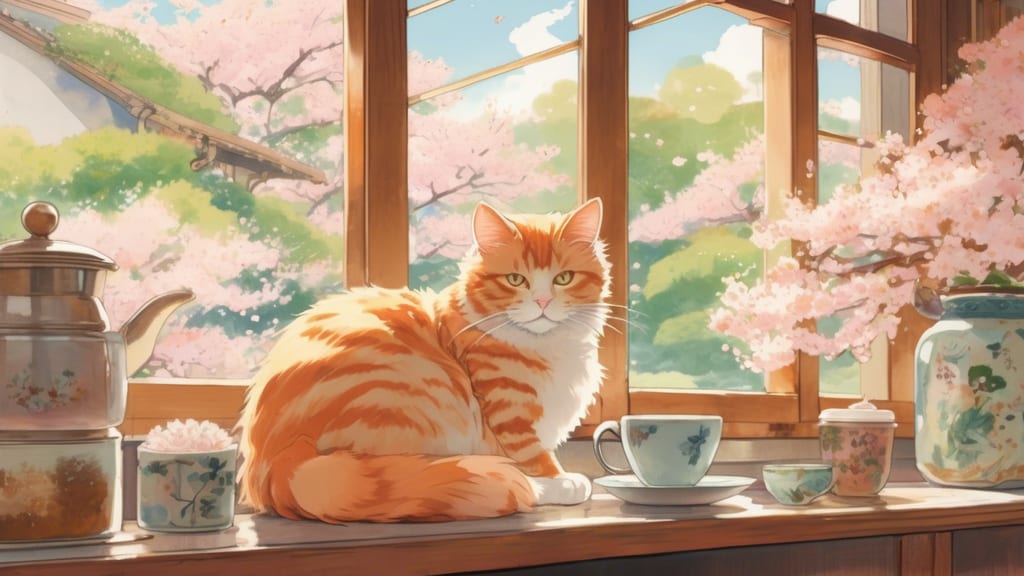 Cat Space - Cat Cafe Cafe in Osaka, Japan