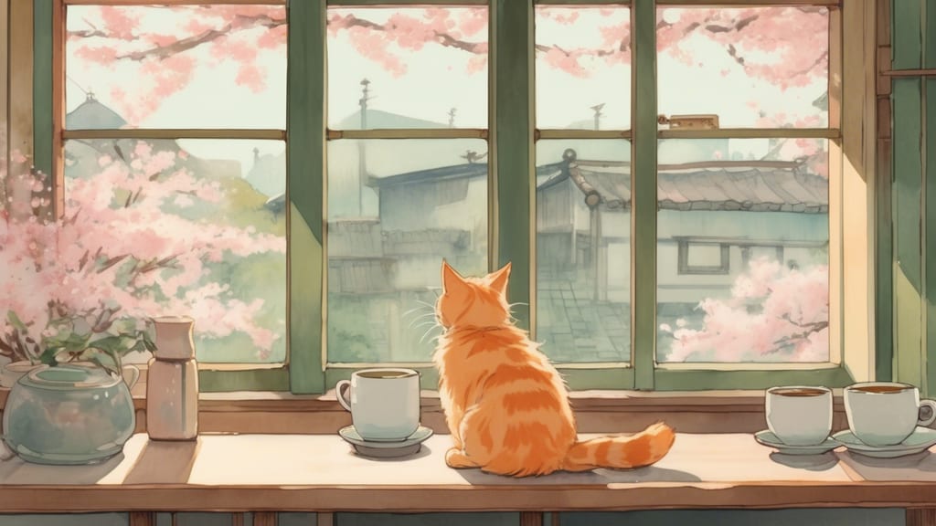 cafe Ulu "ウル" - Cat Cafe Cafe in Uji, Japan
