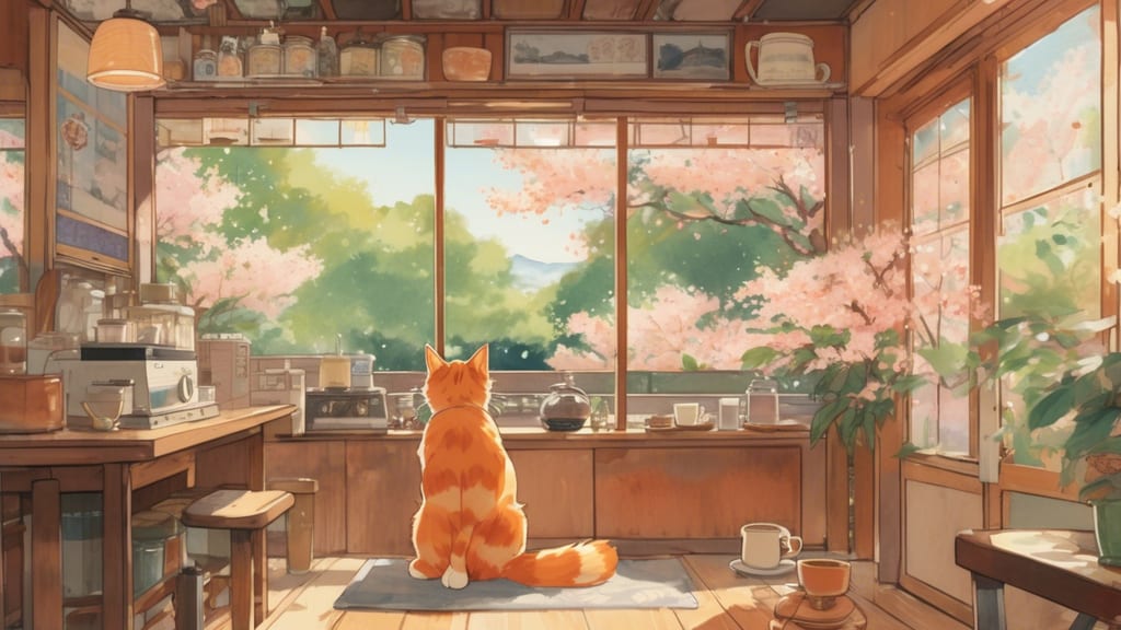 coorikuya - Cat Cafe Cafe in Iizuka, Japan