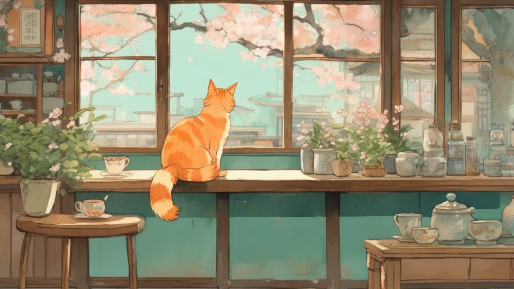 Cafeと雑貨の店 ごろにゃん - Cat Cafe Cafe in Zama, Japan