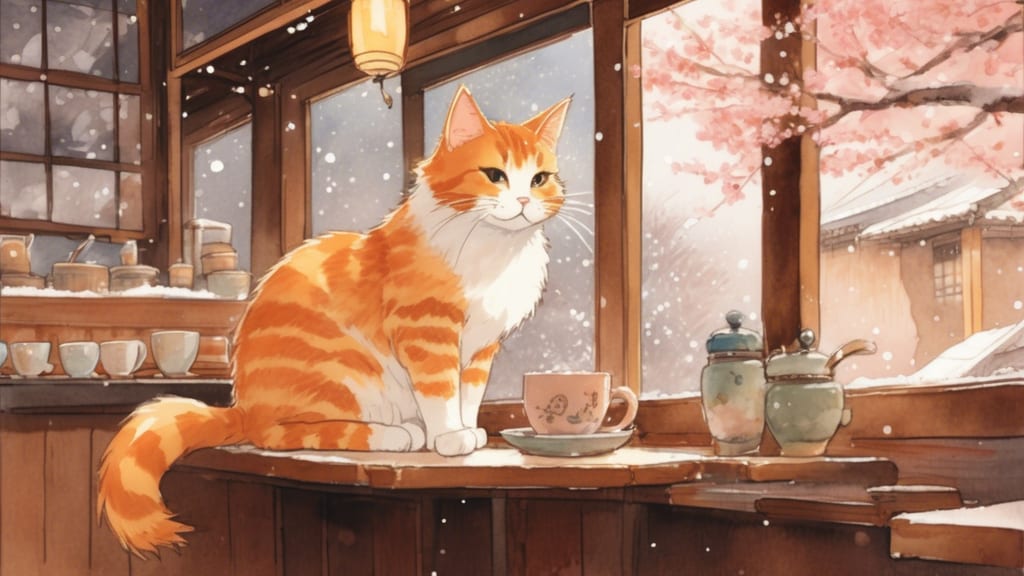 Cafe Chat Errant - Cat Cafe Cafe in Ichinoseki, Japan